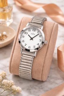 Inex Ladies Sølvfarvet/White A12004-1S0A