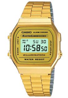 Casio A168WG-9EF - Gyldent retrour med digitalt display