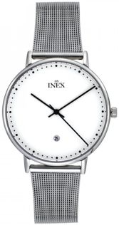 Inex Mens Sølvfarvet/White A69468-1S0P