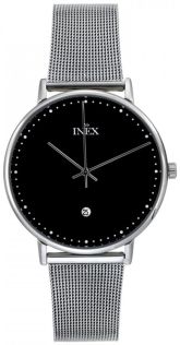 Inex Mens Sølvfarvet/Black A69468-1S5P