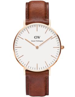 Daniel Wellington Classic St Mawes Dameur, Roséguld, 36mm