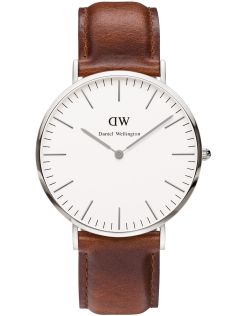 Daniel Wellington Classic St Mawes Herreur, Sølv, 40mm