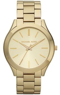 Michael Kors Runway Slim Guldfarvet MK3179 - RIP