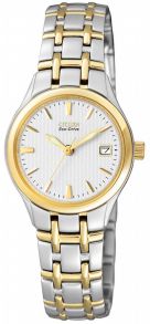 Citizen EW1264-50A, Elegant - Dameur i rustfrit stål med gyldne detaljer