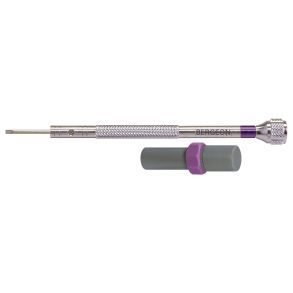Bergeon Screwdriver for watches 1,60 mm + 3 spare blades 30080-H