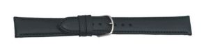 Falkenlund Deluxe Beco Watch Strap Nappa Calf Leather Black 14mm Stainless Steel Buckle 660114S