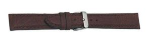 Falkenlund Deluxe Beco 16mm Watch Strap Camel Sport Maroon Silver Buckle 680816S