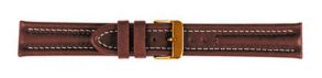 Falkenlund Deluxe Beco 18mm Watch Strap Arizona Sport Cognac Gold Buckle 682918G