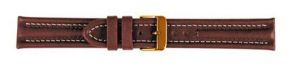Falkenlund Deluxe Beco 22mm Watch Strap Arizona Sport Cognac Gold Buckle 682922G