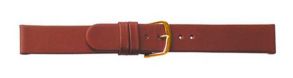 Falkenlund Deluxe Beco Watch Strap Calf Leather Cognac 14mm Gold Plated Buckle 685914G