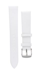 Falkenlund 18mm Stitchless White Leather Strap