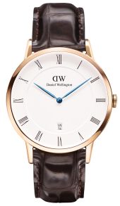 Daniel Wellington Dapper York Herreur, Rødguld, 38mm