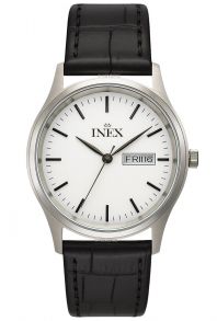 Inex Mens Sølvfarvet/White A12124-1S0I