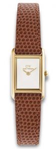 Daniel Wellington Bound Mini Light Brown Lizard Gold DW00100905