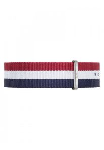 Wristband Daniel Wellington Classic Cambridge Sølvfarvet 20 mm DW00200017