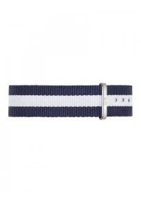 Wristband Daniel Wellington Classic Glassgow Sølvfarvet 18 mm DW00200047