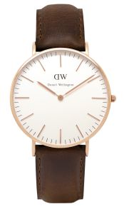 Daniel Wellington Classic Bristol Dameur, Rosé, 36mm