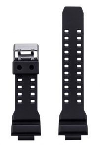 Black resin strap for Casio G-Shock GD-350-1BER