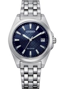 Citizen Ladies Solar Energy Steel Blue Sapphire 33mm