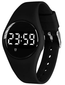 Sort ur til børn med særlige behov | FIBEX15V2BLACK