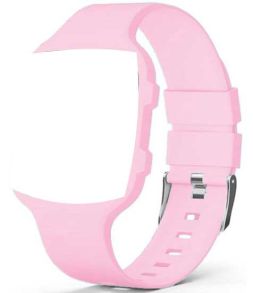 Pink Silicone Silicone Strap for Fibex Vibrating Reminder Watch FIBEX15V04