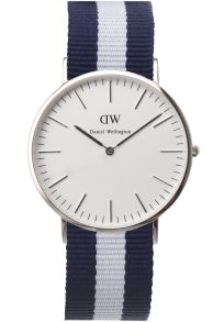 Daniel Wellington Classic Glasgow Herreur, Sølv, 40mm