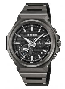 Casio Mens G-Shock Carbon Steel Solar 44mm