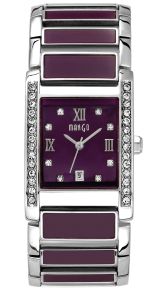 Lilla dameur - Mango Dame Stål Lilla A58922S10S - LIQ