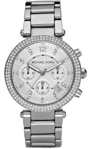 Michael Kors Parker Sølvfarvet Glitz MK5353 - LQ - RIP