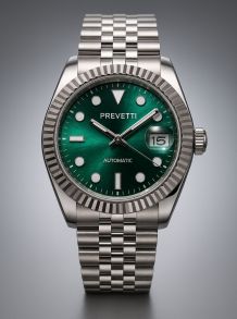 Prevetti Traditions Automatic Sunburst Dial Jubilee PR3104