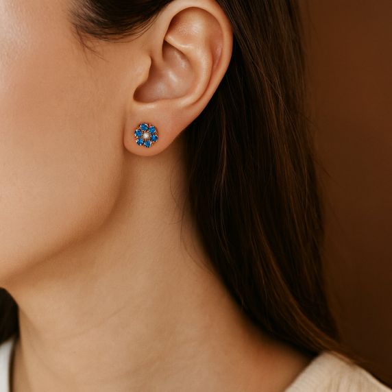 Carrie Taylor Flower Stud CTJ1