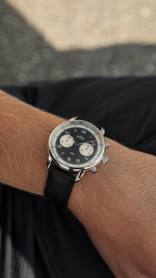 Inex Mens Silver Black A69527S5A