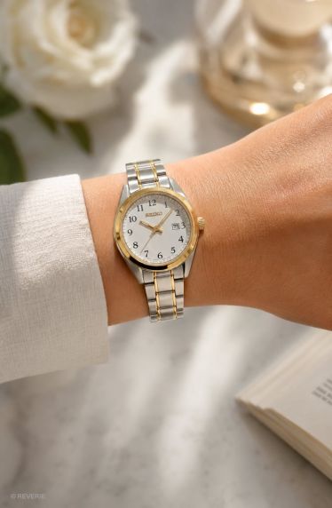 Seiko Classic Lady Two-Tone Sapphire 30mm